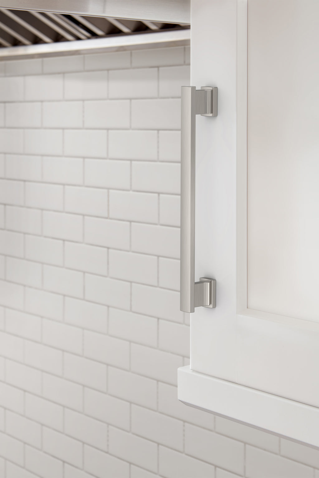 Amerock Triomphe Pull Satin Nickel 6-5/16" Center to Center