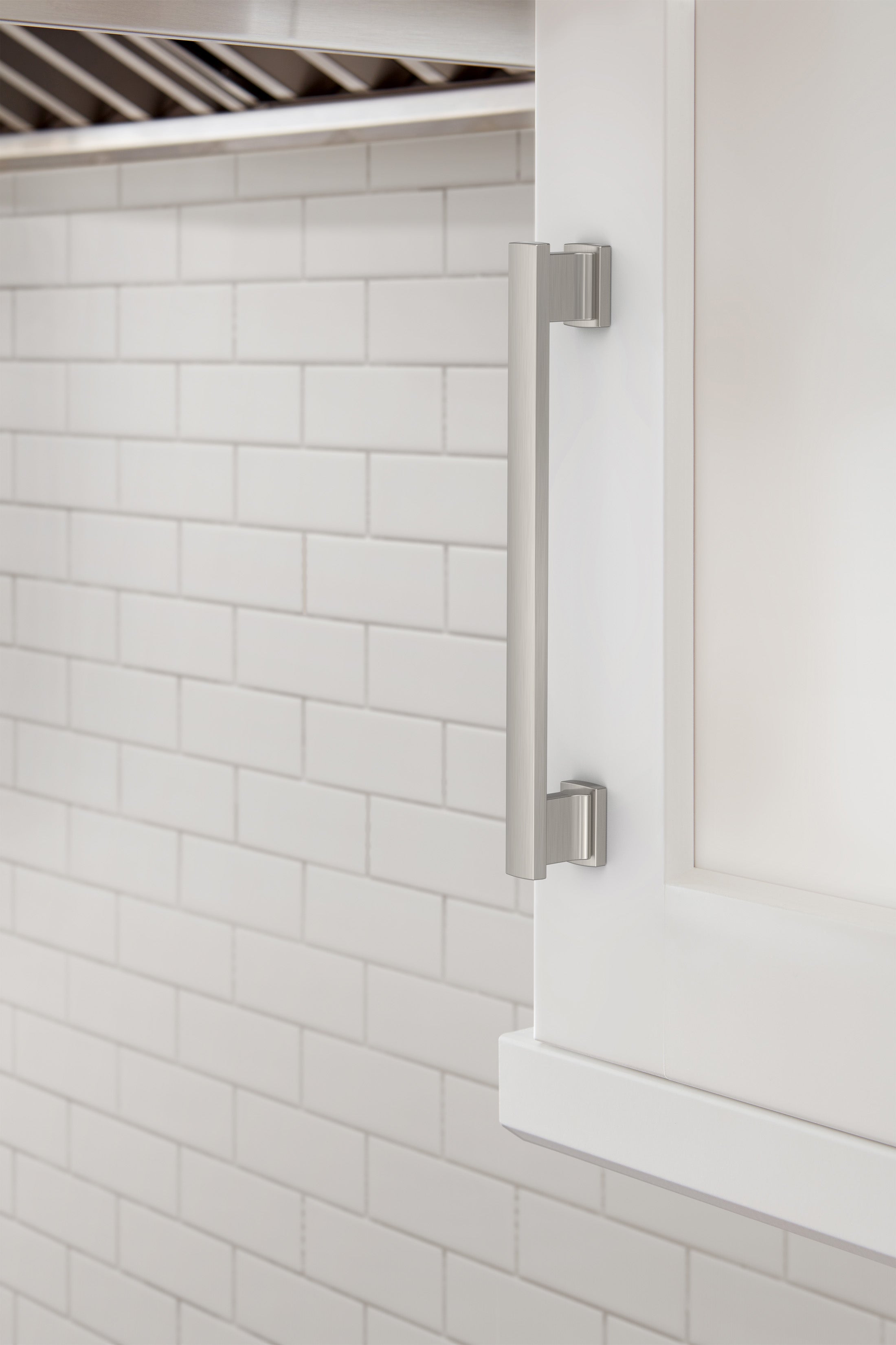 Amerock Triomphe Pull Satin Nickel 6-5/16" Center to Center