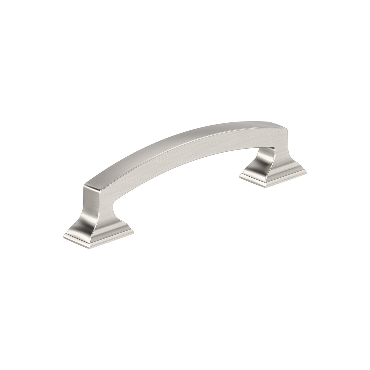Amerock Incisive Pull Satin Nickel 3-3/4 in. Center-to-Center