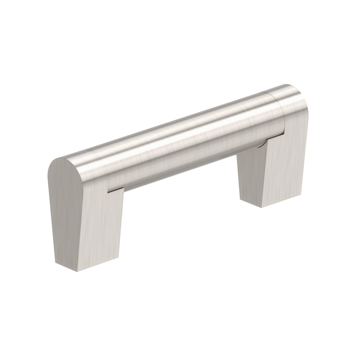 Amerock Composite Pull Satin Nickel 3 in. Center-to-Center