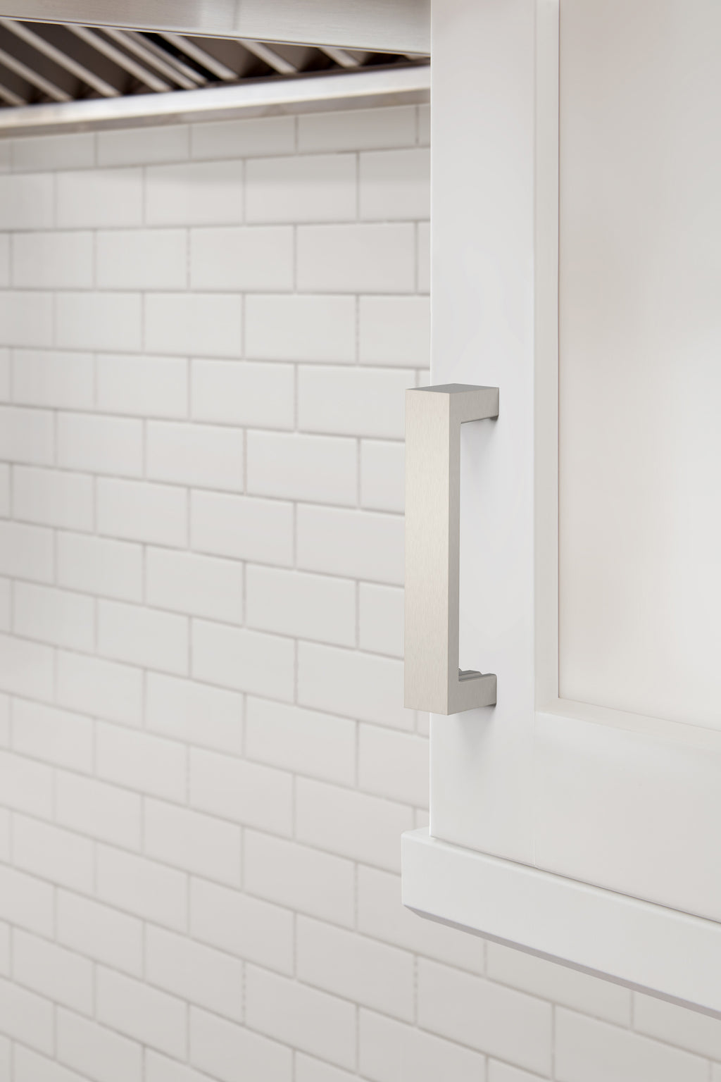 Amerock Augment Pull  Satin Nickel 3-3/4" Center to Center