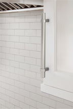 Amerock Central Pull  Satin Nickel 6-5/16" Center to Center