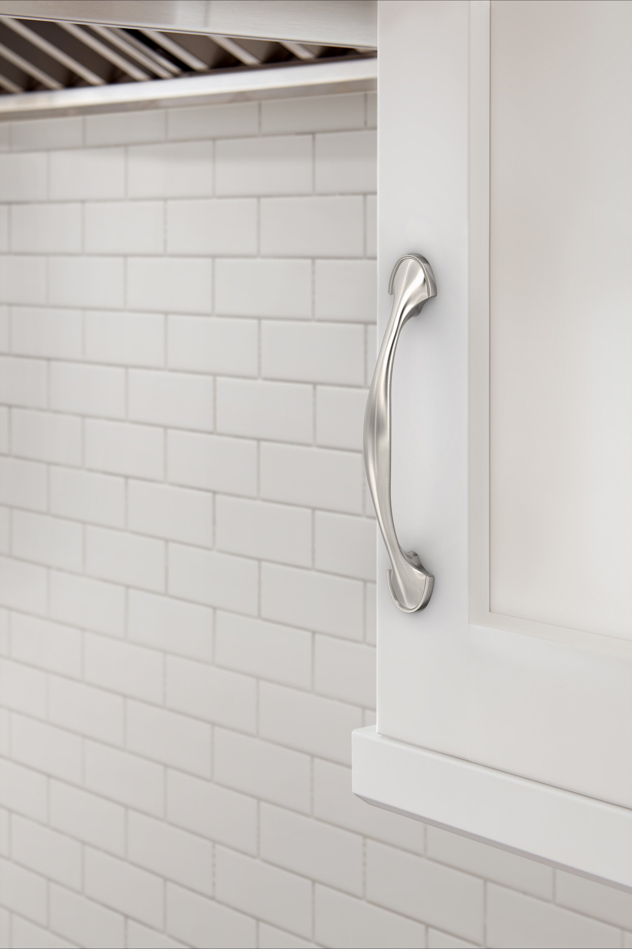 Amerock Fairfield Pull  Satin Nickel 3-3/4" Center to Center