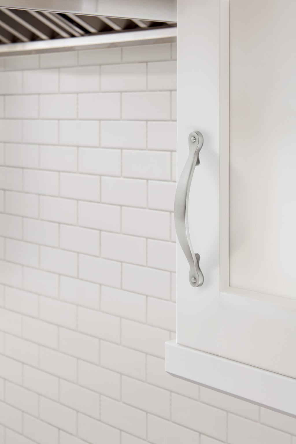 Amerock Inspirations Pull  Satin Nickel 3-3/4" Center to Center