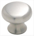 Amerock Stainless Steel Round Knob 1-1/4" Diameter, Stainless Steel