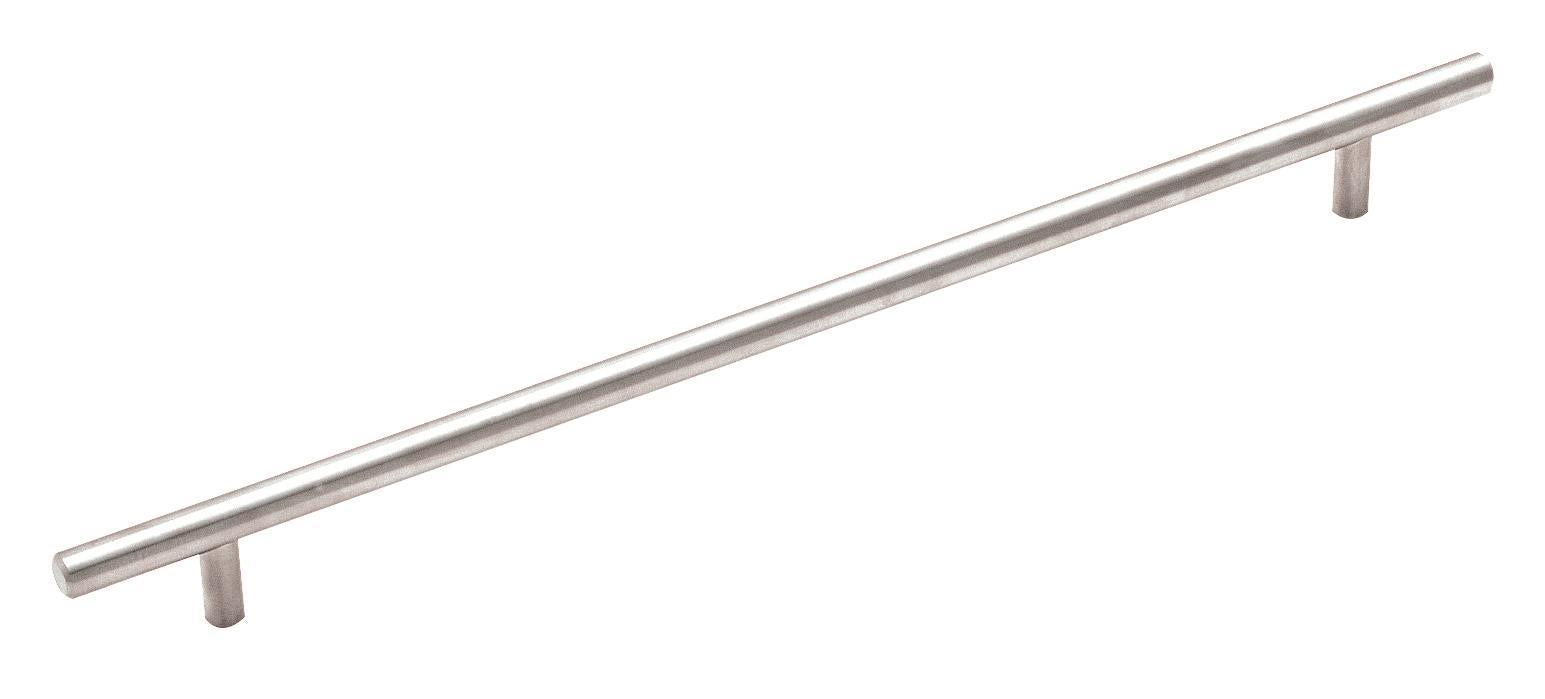 Amerock Bar Pull 12-5/8" Center-to-Center Stainless Steel