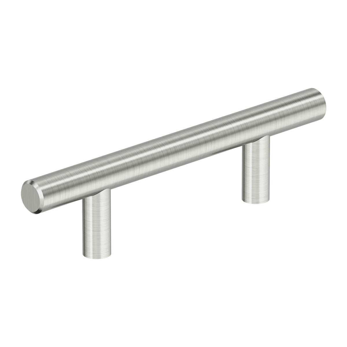 Amerock Bar Hollow Pull Stainless Steel 3" Center-to-Center