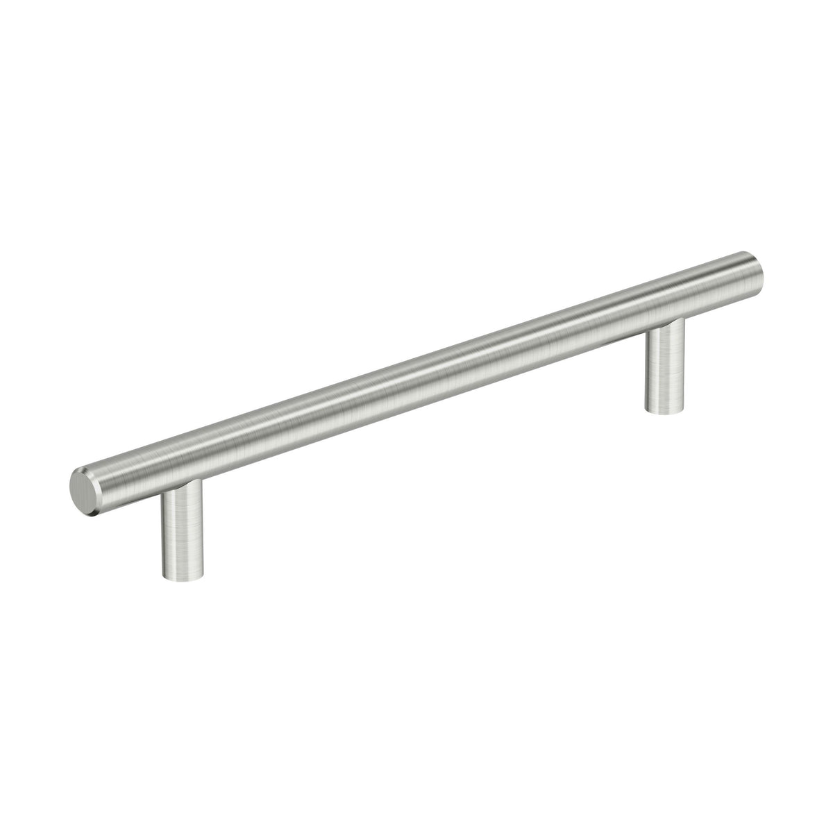 Amerock Bar Hollow Pull Stainless Steel 6-5/16" Center-to-Center