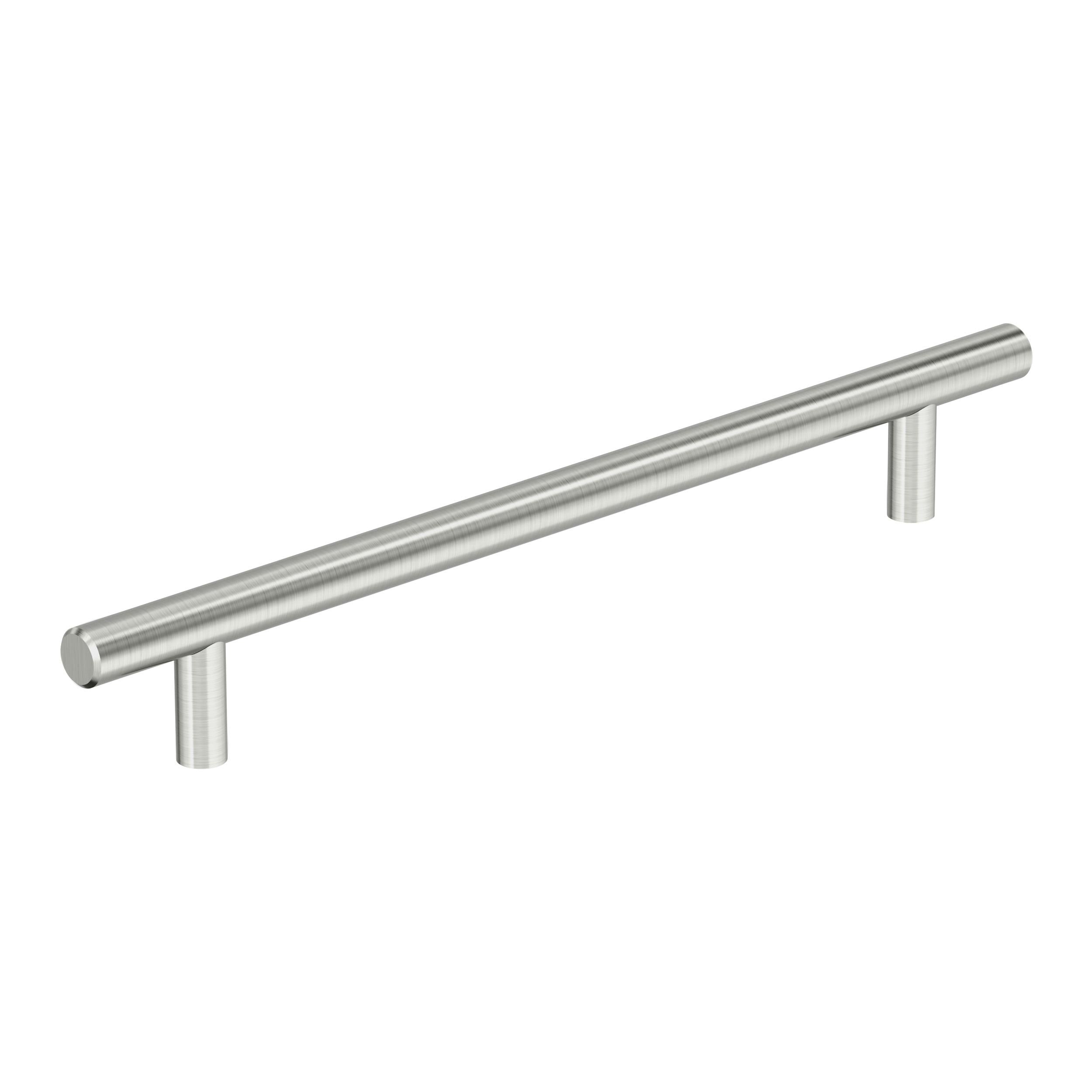 Amerock Bar Hollow Pull  Stainless Steel 7-9/16" Center to Center