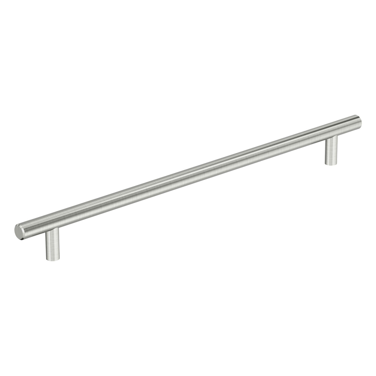 Amerock Bar Hollow Pull Stainless Steel 11-5/16 in. Center-to-Center