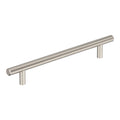 Amerock Bar Pull 7" Center To Center Sterling Nickel