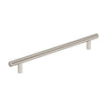 Amerock Bar Pull 8-13/16" Center-to-Center Sterling Nickel