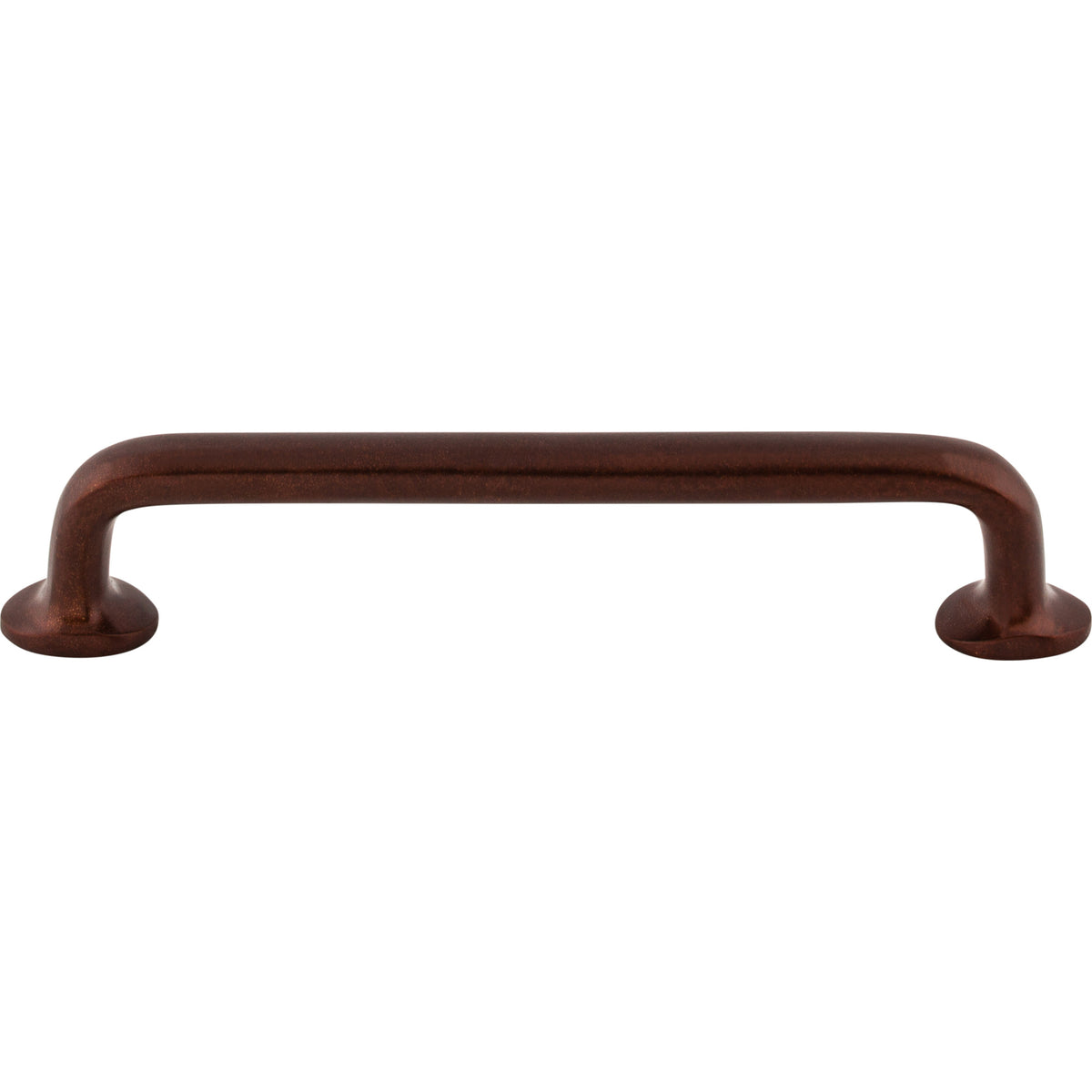 Top Knobs Aspen RounD-Handle Mahogany Bronze 6 in. Center-to-Center