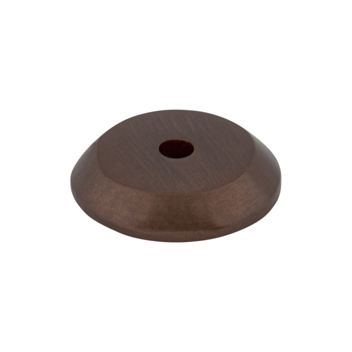 Top Knobs Aspen Round Backplate Mahogany Bronze 7/8 in. length
