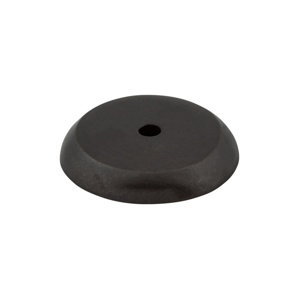 Top Knobs Aspen Round Backplate Medium Bronze 1-1/4 in. length