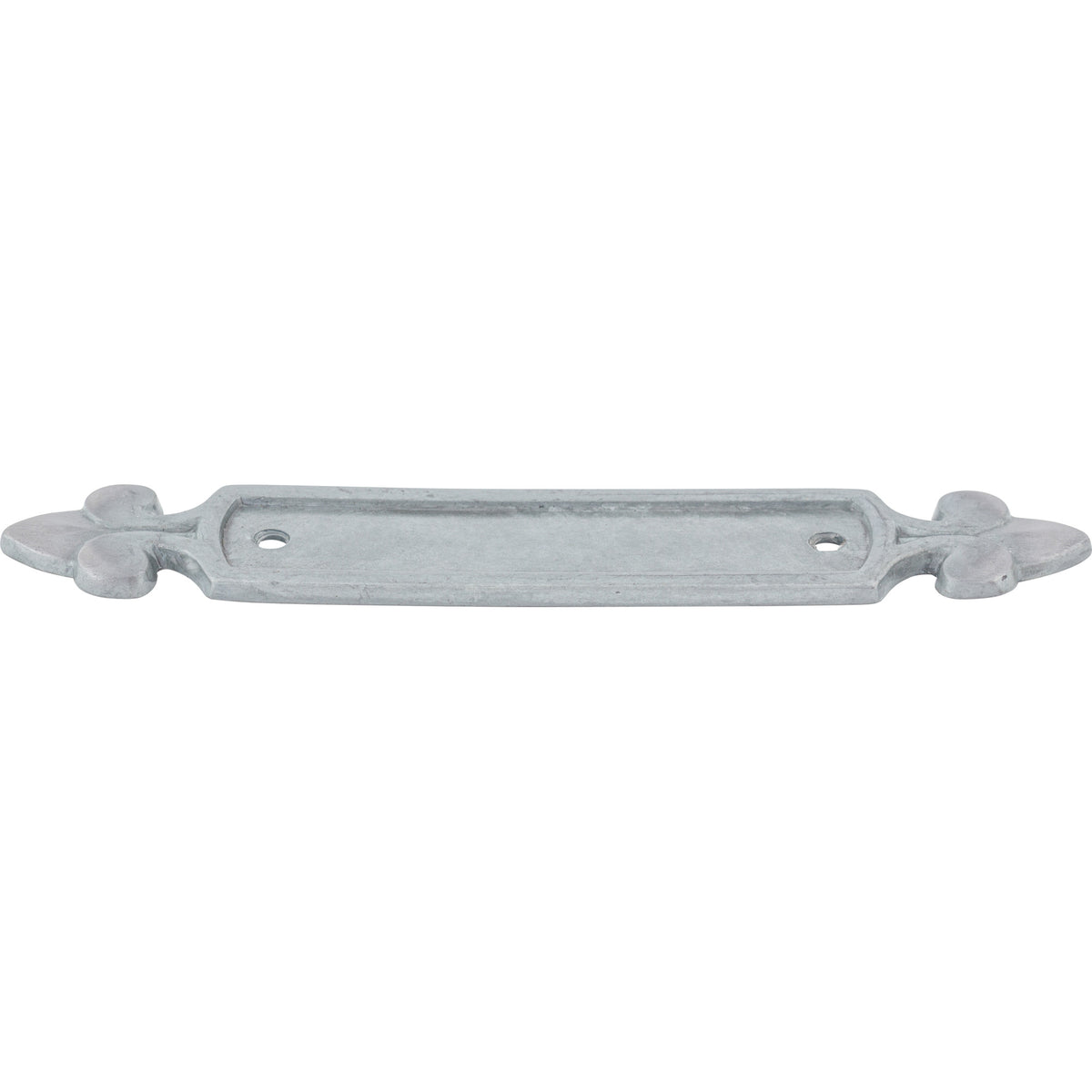 Top Knobs Tuscany Dover Backplate 2-1/2 in. length, Light Pewter