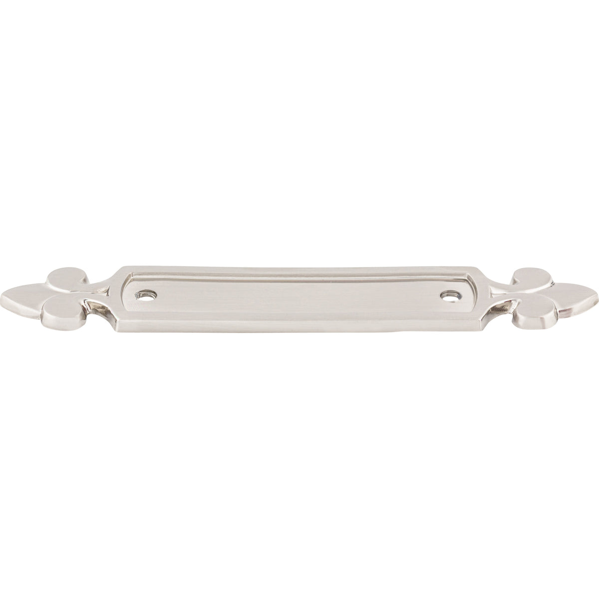 Top Knobs Tuscany Dover Backplate 2-1/2 in. length, Satin Nickel