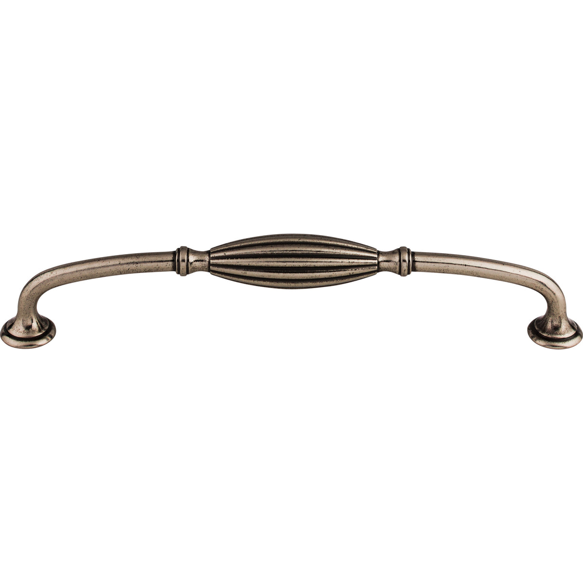Top Knobs Tuscany D-Handle Antique Pewter 8-13/16 in. Center-to-Center