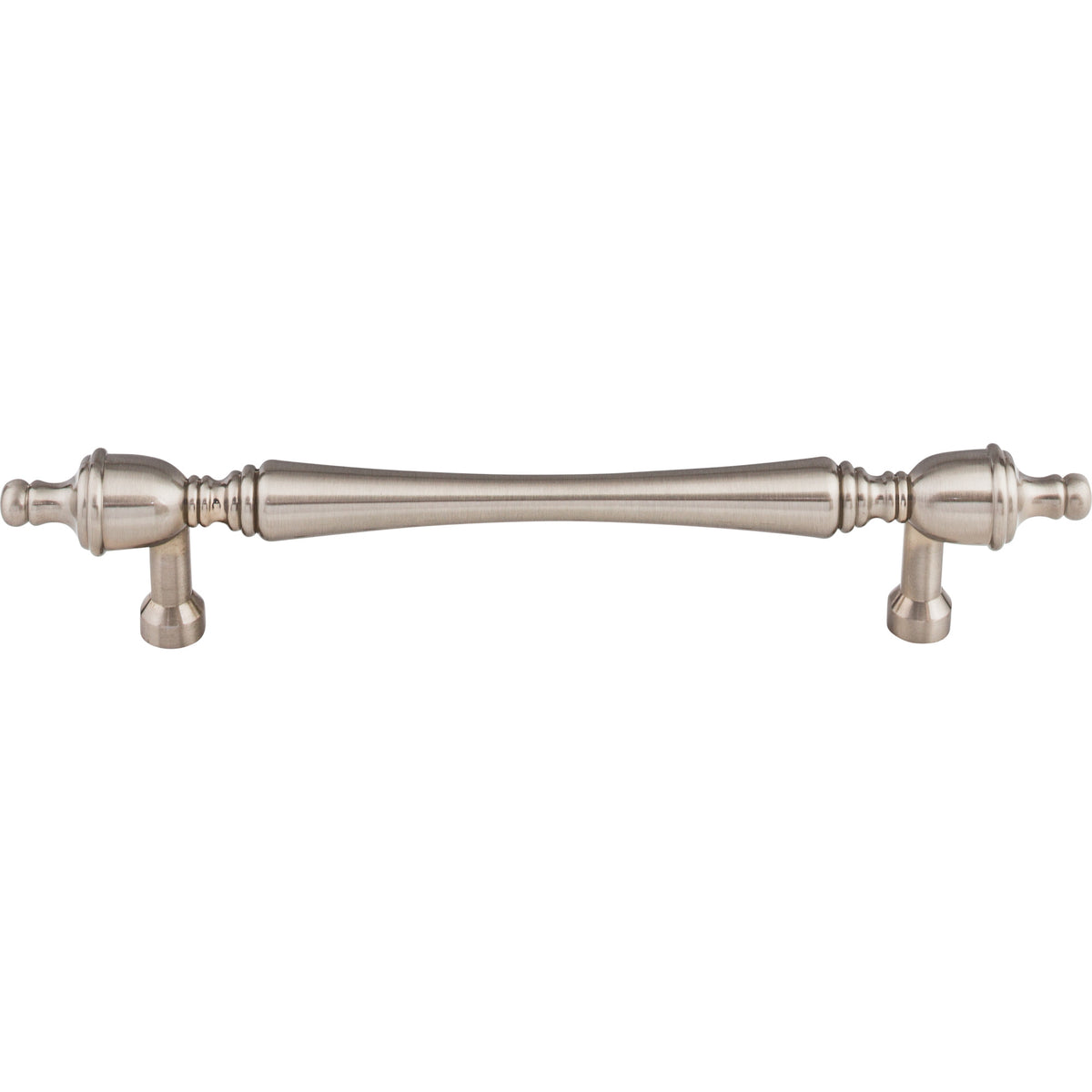 Top Knobs Somerset Finial Door Pull Satin Nickel 7 in. Center-to-Center