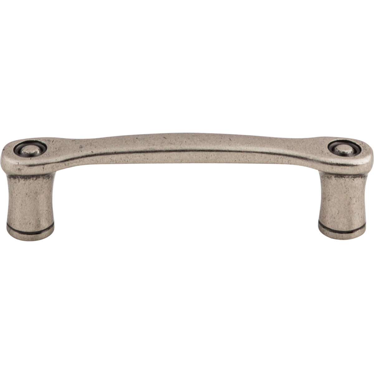 Top Knobs Edwardian Link Pull Antique Pewter 3 in. Center-to-Center