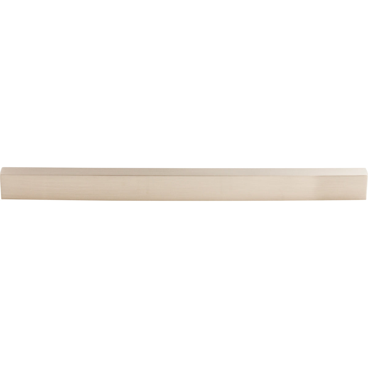 Top Knobs Sanctuary II Modern Metro Tab Pull Satin Nickel 12 in. Center-to-Center