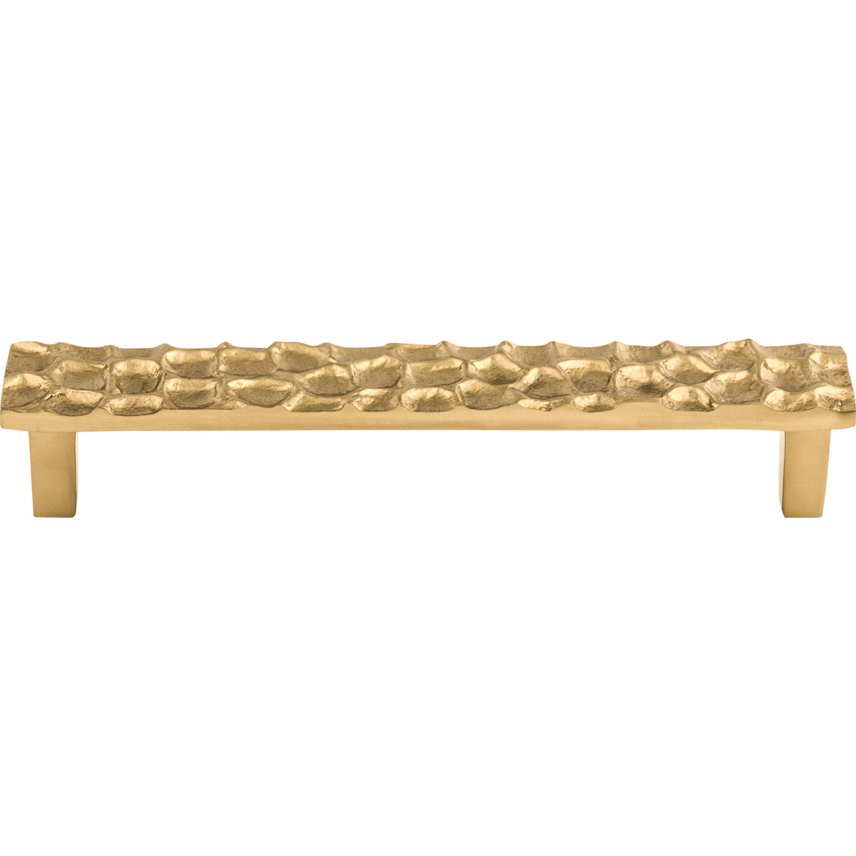Top Knobs Cobblestone Pull Brass 6-5/16 in. Center-to-Center
