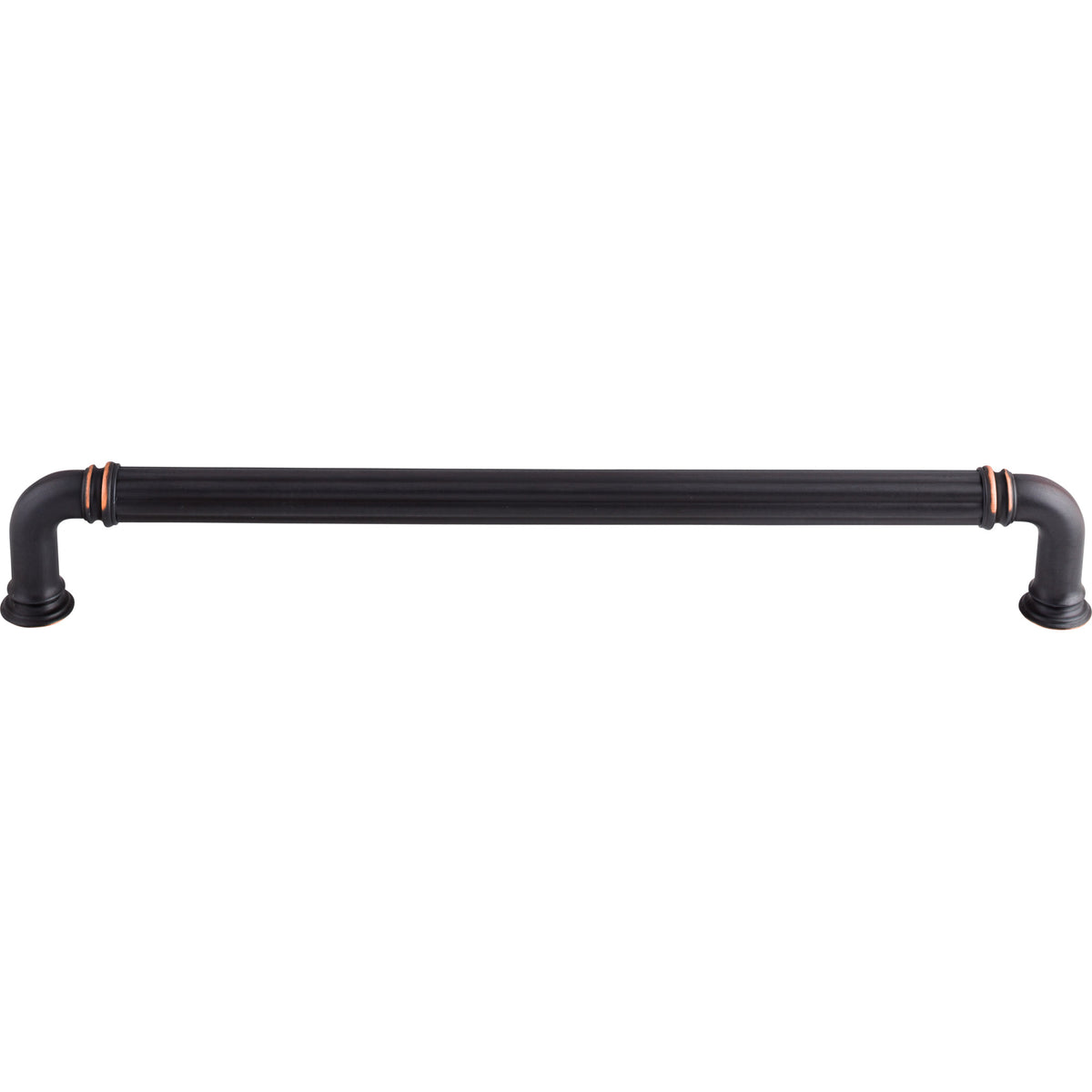 Top Knobs Chareau (R) Reeded Appliance Pull Umbrio 12 in. Center-to-Center