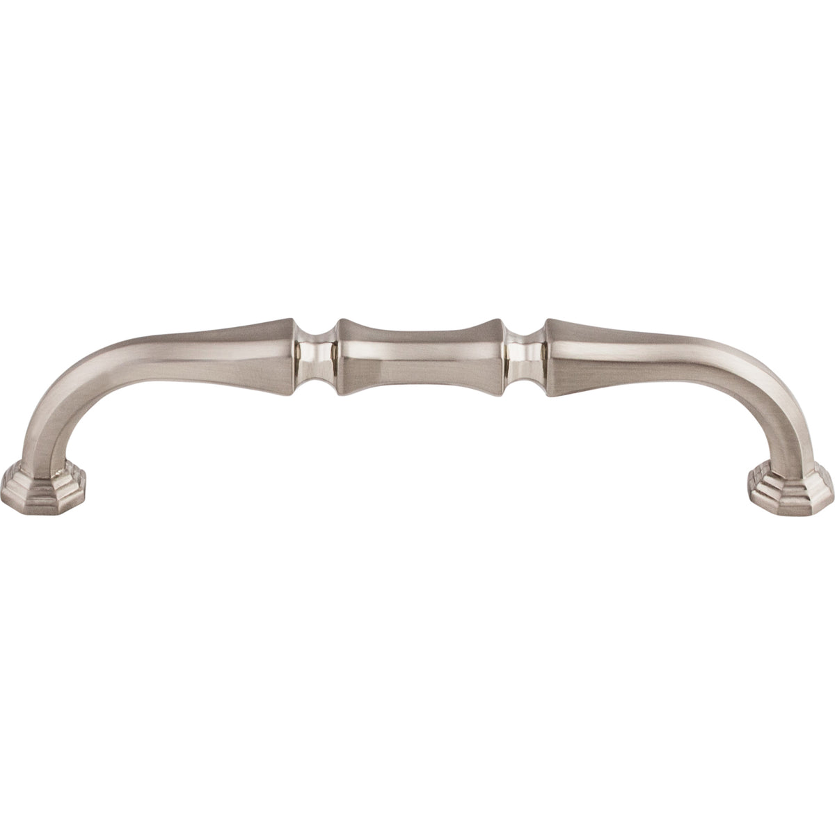 Top Knobs Chareau (R) Chalet Pull Satin Nickel 5 in. Center-to-Center