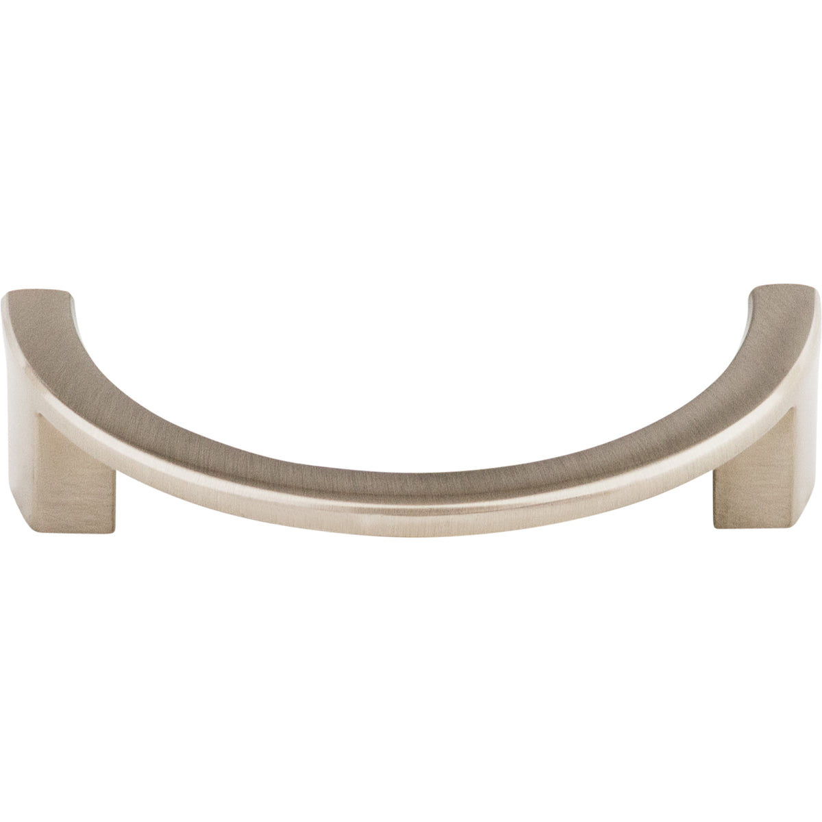 Top Knobs Sanctuary Half Circle Open Pull Satin Nickel 3-1/2 in. Center-to-Center
