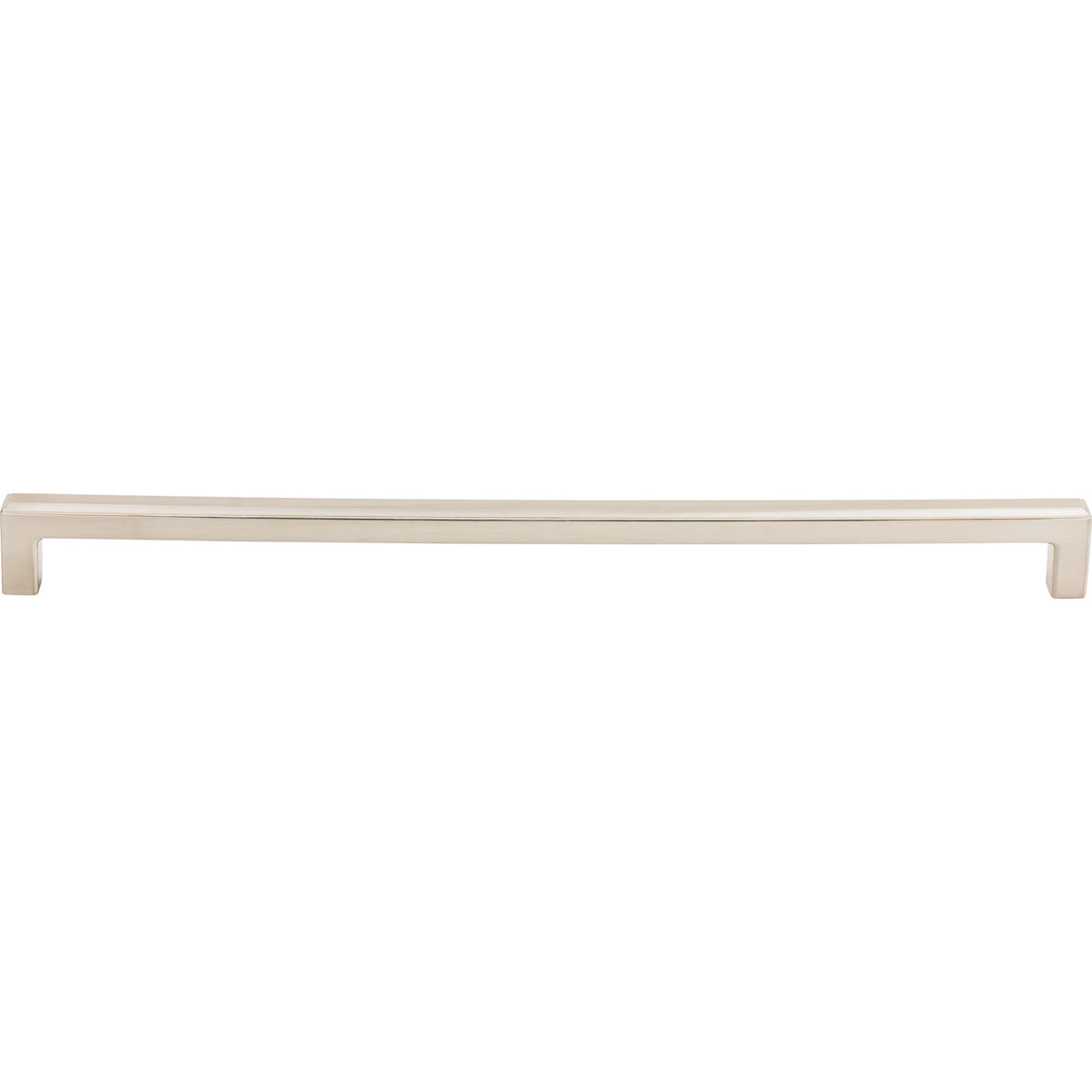 Top Knobs Transcend Podium Pull Satin Nickel 12 in. Center-to-Center