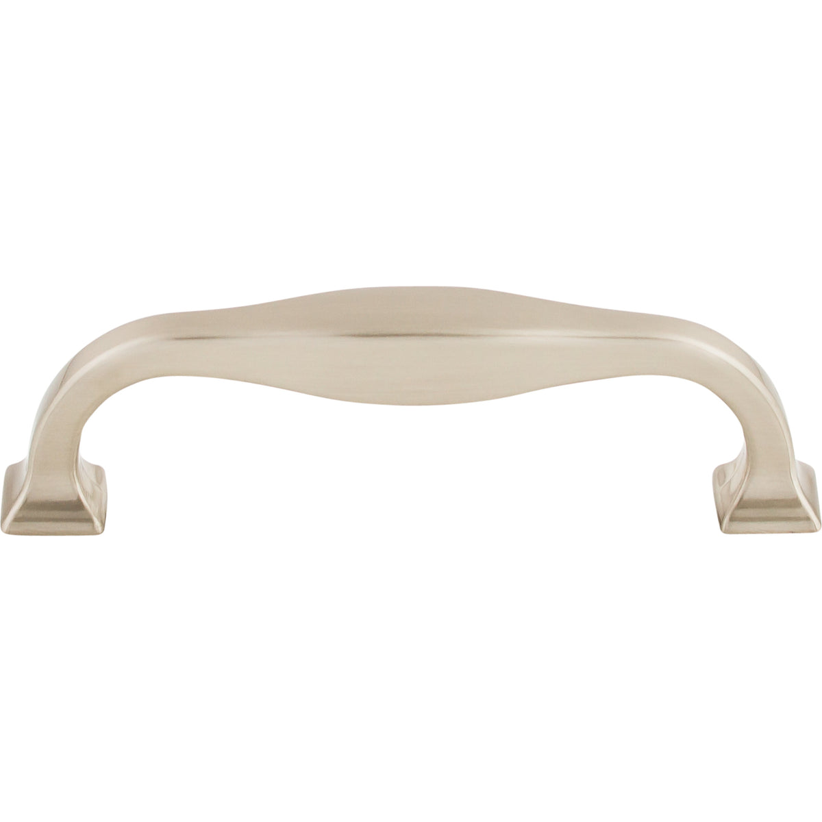 Top Knobs Transcend Contour Pull Satin Nickel 3-3/4 in. Center-to-Center