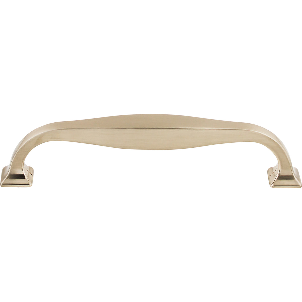Top Knobs Transcend Contour Pull Satin Nickel 5-1/16 in. Center-to-Center