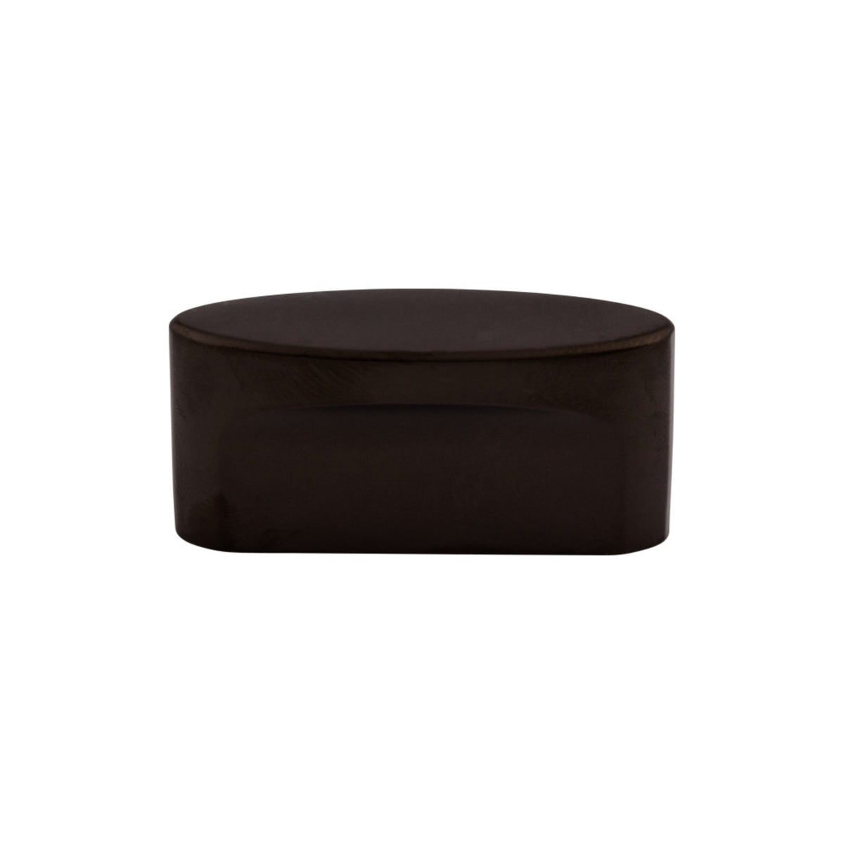 Top Knobs Sanctuary Oval Slot Knob Oil Rubbed Bronze 1-1/2 in. Diameter