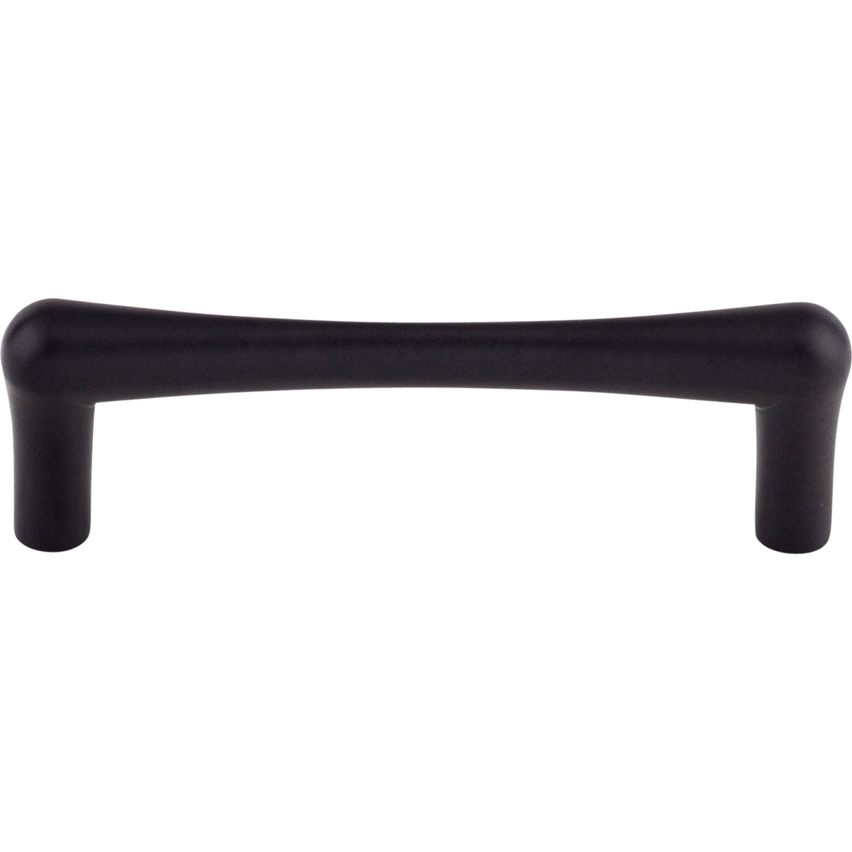 Top Knobs Barrington Brookline Pull Flat Black 3-3/4 in. Center-to-Center, Honey Bronze