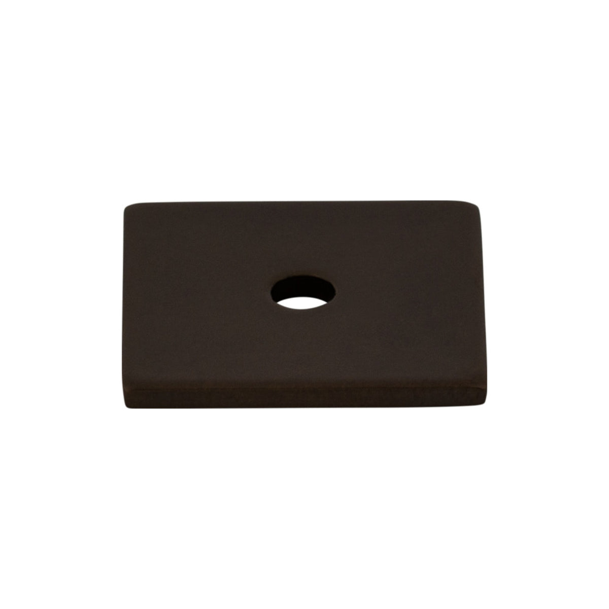 Top Knobs Square Backplate Oil Rubbed Bronze 1 in. Center-to-Center