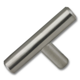 Pride Industrial Bar Pull Knob Stainless Steel 2-3/8 in. Diameter