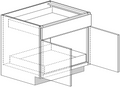 Base Cabinet w\ Roll Out Tray 30 W X 32-1\2 H X 24 D (4-1\2 inch toe) - Sierra Paint by Legend