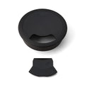 Sugatsune Round Cable Grommet with Lid 60 mm Diamitor Black