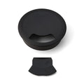 Sugatsune Round Cable Grommet with Lid 80 mm Diamitor Black