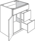 Vanity Sink Base Drawer Left 30 W X 34-1\2 H X 21 D - Dover by JSI