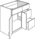 Vanity Sink Base Drawer Left 36 W X 34-1\2 H X 21 D - Upton Slab by JSI