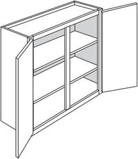 Wall Cabinet 42 W X 36 H X 12 D - Teton Stain by Legend