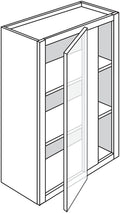 Wall Blind Corner Cabinet 36 W X 36 H X 12 D - Timeless Shaker by TA Cabinetry