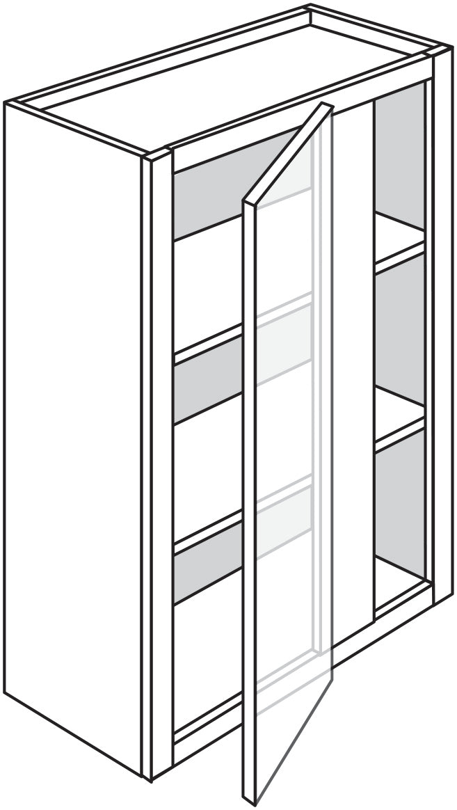Wall Blind Corner Cabinet 36 W X 36 H X 12 D - Contemporary by TA Cabinetry
