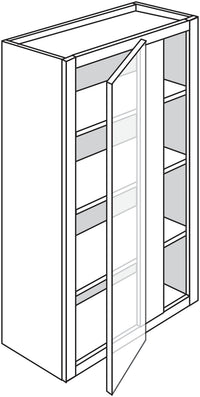 Wall Blind Corner Cabinet 36 W X 42 H X 12 D - Contemporary by TA Cabinetry