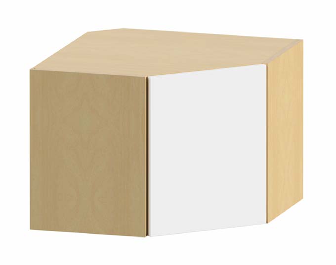 Wall Diagonal Corner 24 W X 18 H X 12 D - Ovela Catalina by Fabuwood
