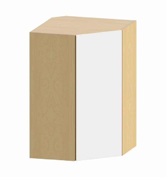 Wall Diagonal Corner 24 W X 42 H X 12 D - Ovela Catalina by Fabuwood