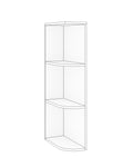 Wall End Shelf 6 W X 30 H X 12 D - Nostalgic by TA Cabinetry
