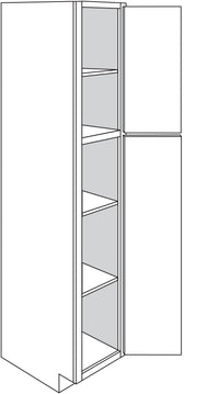 Pantry Cabinet 21 W X 84 H X 24 D - Rushmore Paint by Legend