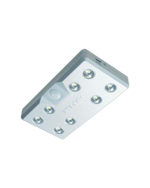 Hafele Loox , Battery Operated Led Light, Surface Mount, 4000K, Plastic, Silver